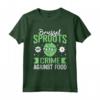 Brussel Sprout Hater Club Essentials - Odio i Cavoletti di Bruxelles Maglietta - Accessori per Odiatori di Cavoletti di Bruxelles