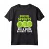 Brussel Sprout Hater Club - Odio i Cavoletti di Bruxelles Maglietta - Accessori Esclusivi per Odiatori di Cavoletti di Bruxelles