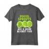 Brussel Sprout Hater Club - Odio i Cavoletti di Bruxelles Maglietta - Accessori Esclusivi per Odiatori di Cavoletti di Bruxelles