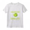 Donna Brussel Sprout Essentials - Odio i cavoletti di Bruxelles Maglietta con Collo a V - Slogan divertente per odiatori di cavoletti di Bruxelles