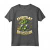 Everyday I'm Brusselin - Maglia a Manica con Cavoletti di Bruxelles Divertente per Vegani e Amanti del Gioco di Parole