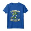 Everyday I'm Brusselin - Maglia a Manica con Cavoletti di Bruxelles Divertente per Vegani e Amanti del Gioco di Parole