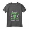 Donna Brussel Sprout Hater Club Essentials - Odio i Cavoletti di Bruxelles Maglietta con Collo a V - Accessori Divertenti per Odiare i Cavoletti di Bruxelles