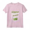 Donna Brussel Sprout Hater Club - Maglietta con Collo a V per Uomini e Donne - Odio i Cavoletti di Bruxelles