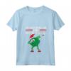 Donna Dabbing Bruxelles Cavoletti - I'm Just Here for the Sprouts - Grande Maglietta con Collo a V per Natale - Ideale per Bambini e Ragazzi