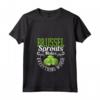 Donna Brussel Sprout Hater Food - Club Uomini Bambini Maglietta con Collo a V - Odio i Cavoletti di Bruxelles Slogan
