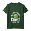 Donna Brussel Sprout Hater Club - Maglietta I hate Brussel Sprouts per Uomini e Donne - Collo a V