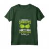 Donna Odio Brussel Sprouts Gear Food Brussel Sprout Hater Club Maglietta con Collo a V - Slogan Odio i Cavoletti di Bruxelles