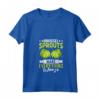 Donna Odio Brussel Sprouts Gear Food Brussel Sprout Hater Club Maglietta con Collo a V - Slogan Odio i Cavoletti di Bruxelles