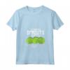 Donna Food Hater Bruxelles Sprout Hater Club Maglietta con Collo a V - Odiatori dei Cavoletti di Bruxelles - Acquista Maglietta Odio Cavoletti di Bruxelles