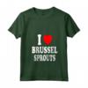 Donna I Heart (Amore) Cavoletti di Bruxelles Vegetariano Vegano Keto Maglietta con Collo a V - Stile Sostenibile per Donne Consapevoli - Acquista Online