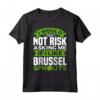 Divertente Bruxelles Sprout Hater Club Maglietta - Odio i Cavoletti di Bruxelles - Abbigliamento Divertente per Odiatori di Cavoletti di Bruxelles
