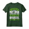 Divertente Bruxelles Sprout Hater Club Maglietta - Odio i Cavoletti di Bruxelles - Abbigliamento Divertente per Odiatori di Cavoletti di Bruxelles