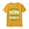 Divertente Bruxelles Sprout Hater Club Maglietta - Odio i Cavoletti di Bruxelles - Abbigliamento Divertente per Odiatori di Cavoletti di Bruxelles