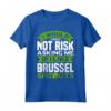 Divertente Bruxelles Sprout Hater Club Maglietta - Odio i Cavoletti di Bruxelles - Abbigliamento Divertente per Odiatori di Cavoletti di Bruxelles