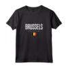 Bruxelles, Belgio Canotta - T-shirt Leggera con Taglio Classico - Ideale come Souvenir di Viaggio