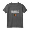 Bruxelles, Belgio Canotta - T-shirt Leggera con Taglio Classico - Ideale come Souvenir di Viaggio