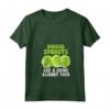 Donna Brussel Sprout Hater Club - Odio i Cavoletti di Bruxelles Maglietta con Collo a V - Slogan Anti Cavoletti di Bruxelles