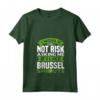 Donna Divertente Bruxelles Sprout Hater Club Maglietta con Collo a V - Odio i Cavoletti di Bruxelles - Acquista Online