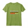 Donna Brussels / Bruxelles Belgium Maglietta con Collo a V - Unique Design for Men, Women, and Kids - Buy Brussels Souvenir Shirt Online