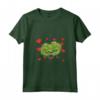 Coppia di Cavoletti di Bruxelles che Abbraccia il Cavoletto di Bruxelles - T-shirt con Collo a V per Appassionati di Frutta - Acquista Online Maglietta Fruttata