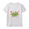 Coppia di Cavoletti di Bruxelles che Abbraccia il Cavoletto di Bruxelles - T-shirt con Collo a V per Appassionati di Frutta - Acquista Online Maglietta Fruttata