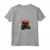 Chantilly-Tiffany Cat Dad - Maglietta divertente con Battito Cardiaco di Gatto Vintage - Ideale per gli Amanti dei Gatti - Acquista Online