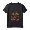 Halloween Cat Vibes - Maglietta grafica Halloween per Uomo e Donna - T-shirt Divertente per Halloween