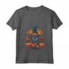 Halloween Cat Vibes - Maglietta grafica Halloween per Uomo e Donna - T-shirt Divertente per Halloween