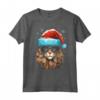 T-shirt con grafica natalizia Chantilly Tiffany Cat - Regalo di Natale Divertente per Uomo e Donna - Maglietta Vintage con Umorismo Sarcastico