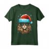 T-shirt con grafica natalizia Chantilly Tiffany Cat - Regalo di Natale Divertente per Uomo e Donna - Maglietta Vintage con Umorismo Sarcastico