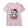 T-shirt con grafica natalizia Chantilly Tiffany Cat - Regalo di Natale Divertente per Uomo e Donna - Maglietta Vintage con Umorismo Sarcastico