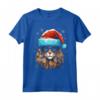 T-shirt con grafica natalizia Chantilly Tiffany Cat - Regalo di Natale Divertente per Uomo e Donna - Maglietta Vintage con Umorismo Sarcastico