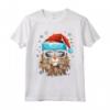 T-shirt con grafica natalizia Chantilly Tiffany Cat - Regalo di Natale Divertente per Uomo e Donna - Maglietta Vintage con Umorismo Sarcastico