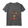 T-shirt Chantilly Tiffany Cat Halloween Graphic Tees per uomo donna - Maglietta divertente Meowlloween con Collo a V