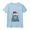 T-shirt Chantilly Tiffany Cat - Maglietta con Grafica Natalizia Divertente Vintage - Ideale come Regalo di Natale per Uomo e Donna