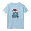 T-shirt con Grafica Natalizia Chantilly Tiffany Cat - Idea Regalo Divertente per Natale - Unisex