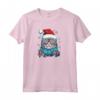 T-shirt con Grafica Natalizia Chantilly Tiffany Cat - Idea Regalo Divertente per Natale - Unisex