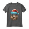 T-shirt con grafica natalizia Chantilly Tiffany Cat per uomo e donna - Maglia a Manica - Ideale per regalo di Natale - Divertente e unica