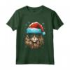 T-shirt con grafica natalizia Chantilly Tiffany Cat per uomo e donna - Maglia a Manica - Ideale per regalo di Natale - Divertente e unica