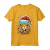 T-shirt con grafica natalizia Chantilly Tiffany Cat per uomo e donna - Maglia a Manica - Ideale per regalo di Natale - Divertente e unica
