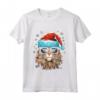 T-shirt con grafica natalizia Chantilly Tiffany Cat per uomo e donna - Maglia a Manica - Ideale per regalo di Natale - Divertente e unica