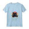 Chantilly-Tiffany Cat Mom - Divertente battito cardiaco retrò con gatti vintage Maglietta con Collo a V - Ideale per Amanti dei Gatti - Acquista Maglietta Unica per Regalo