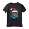 T-shirt Chantilly Tiffany Cat con Grafica Natalizia - Regalo Divertente di Natale per Uomo, Donna e Bambini