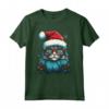 T-shirt Chantilly Tiffany Cat con Grafica Natalizia - Regalo Divertente di Natale per Uomo, Donna e Bambini