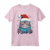 T-shirt Chantilly Tiffany Cat con Grafica Natalizia - Regalo Divertente di Natale per Uomo, Donna e Bambini