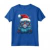 T-shirt Chantilly Tiffany Cat con Grafica Natalizia - Regalo Divertente di Natale per Uomo, Donna e Bambini