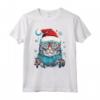 T-shirt Chantilly Tiffany Cat con Grafica Natalizia - Regalo Divertente di Natale per Uomo, Donna e Bambini