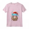 T-shirt Chantilly Tiffany Cat con Grafica Natalizia - Maglietta Divertente Uomo Donna - Ideale Regalo di Natale tutto l'anno