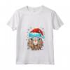 T-shirt Chantilly Tiffany Cat con Grafica Natalizia - Maglietta Divertente Uomo Donna - Ideale Regalo di Natale tutto l'anno
